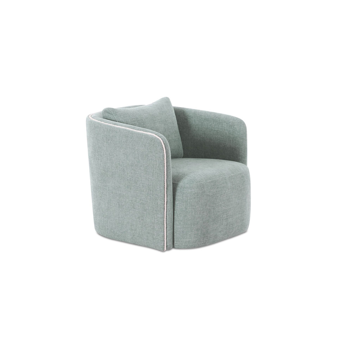 Cecil - Accent Chair - Light Blue
