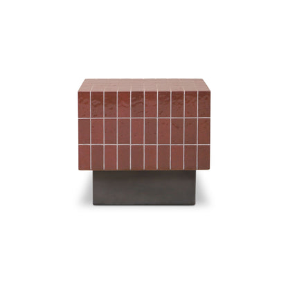 Farren - Outdoor Side Table - Brown