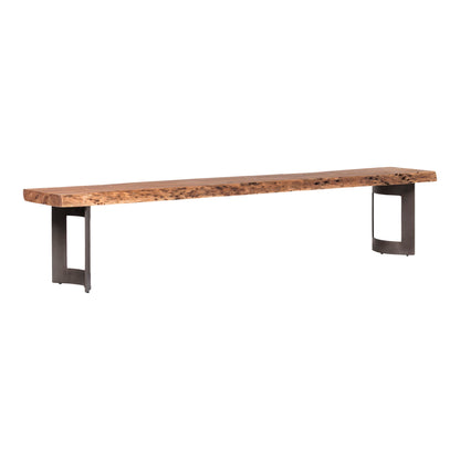 Bent - Large Bench - Natural Stain