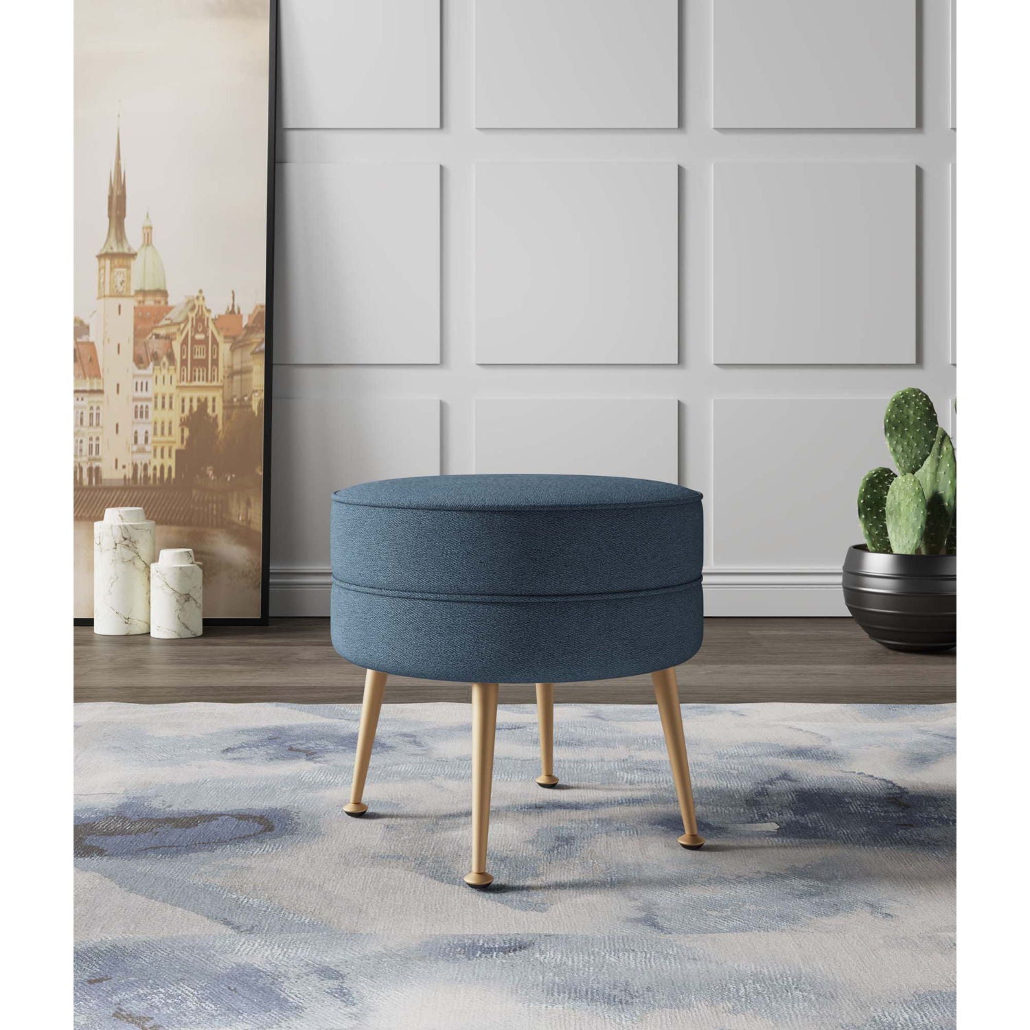 Bailey - Upholstered Accent Ottoman