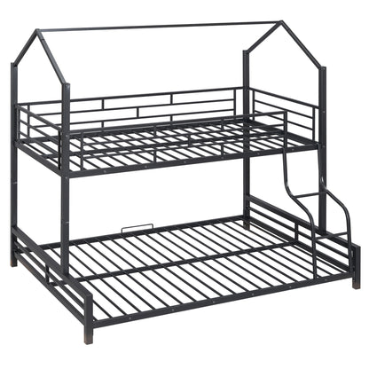Sturdy Frame House Bunk Bed