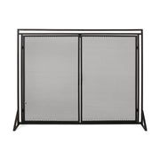 Samantha - Iron Fireplace Screen 2 Door Design