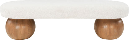 Bowie - Bench - Dark Brown Legs