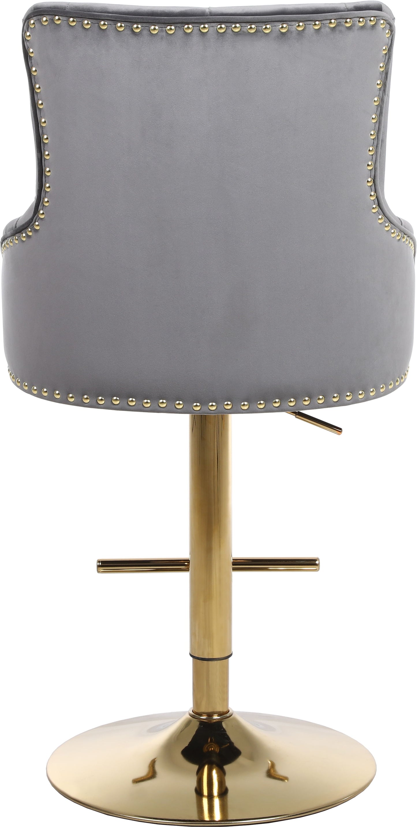 Claude - Adjustable Stool with Gold Base