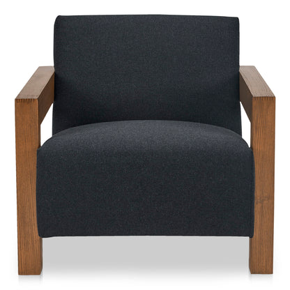 Garnet - Lounge Chair - Charcoal