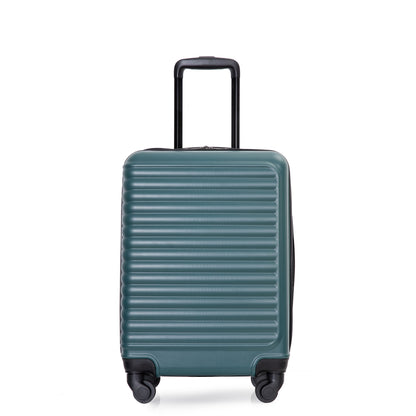 20" Carry On Luggage Lightweight Suitcase, Spinner Wheels