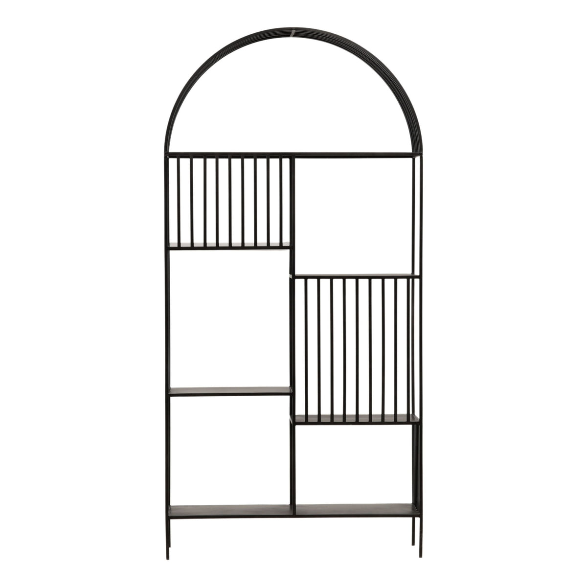Bellford - Bookcase - Black Gunmetal