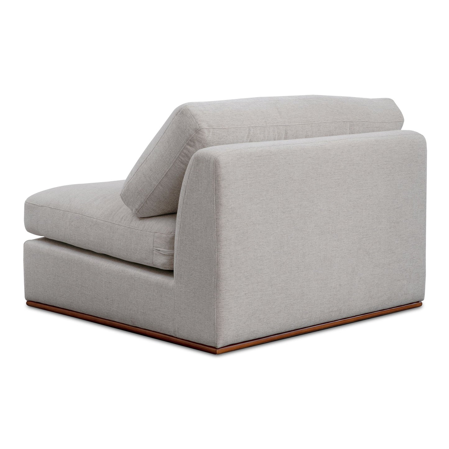 Rue - Slipper Chair - Flecked Gray