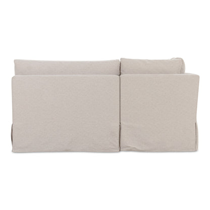 Fable - Slipcover Dining Banquette U-Shape Sectional - Beige