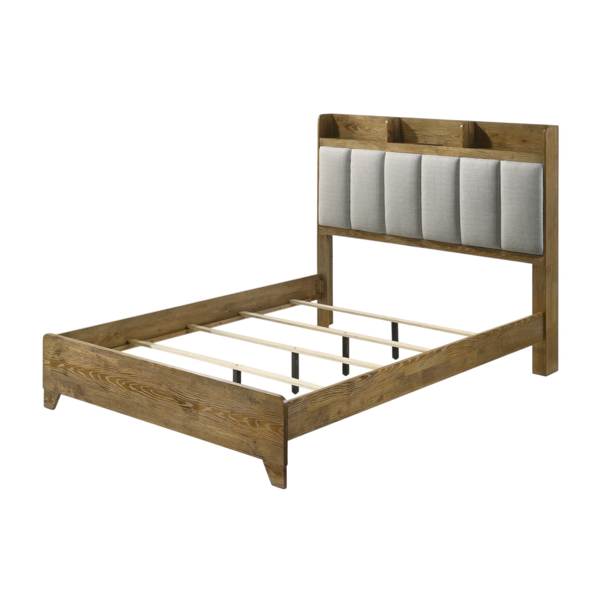 Garcia - Transitional Design Bed With USB