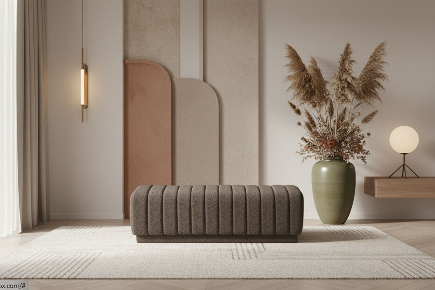 Heathrow - Ottoman / Bench