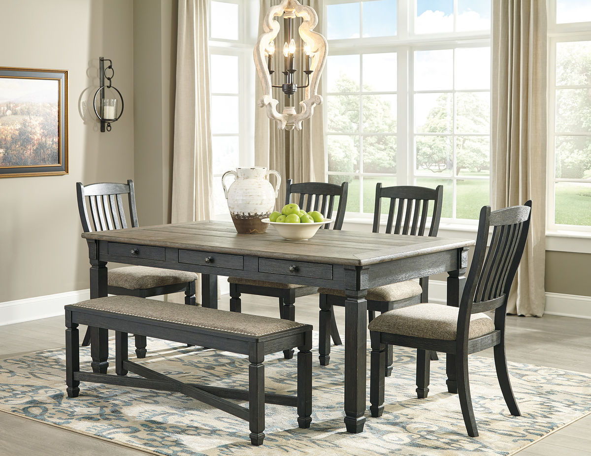 Tyler Creek Dining Table Set - Thumbnail 4