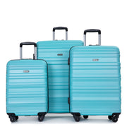 Expandable 3 Piece Luggage Sets Lightweight & Durable Suitcase, Spinner Wheels, Tsa Lock