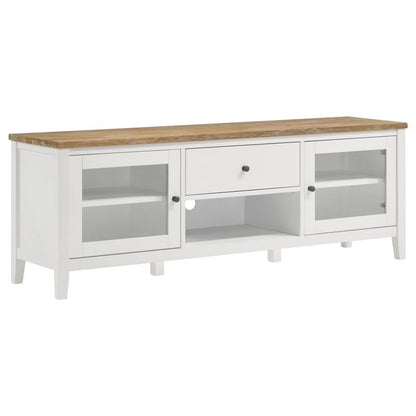 Hollis - 3 Piece TV Stand Entertainment Center - White