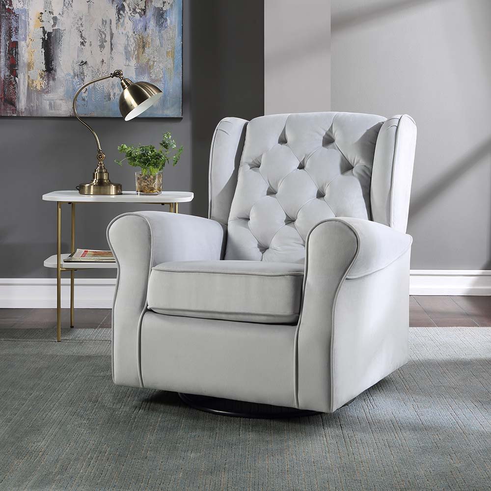 Zeger Swivel Chair With Glider