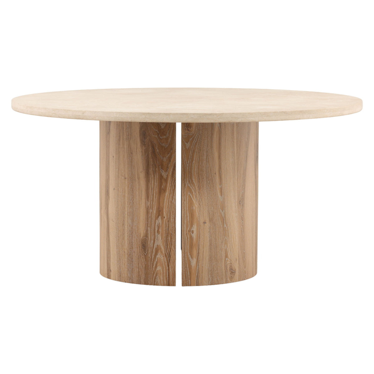 Reeve - Dining Table - Natural Wash And Cream