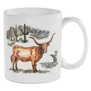 Ranch Life - Longhorn Mug (Set of 4) - Duffle Bag