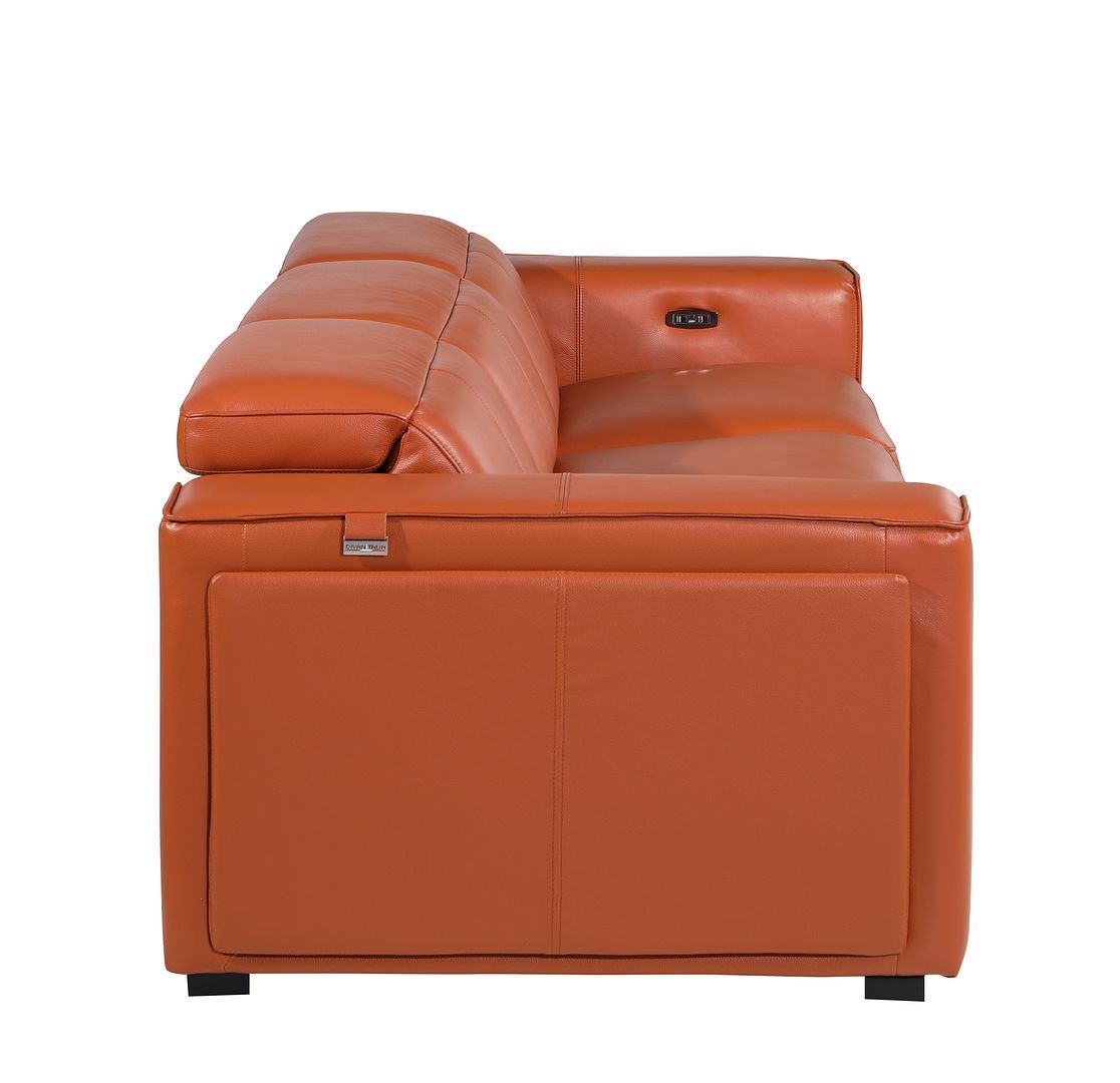 1224 - 3-Piece Modular Power Reclining Sofa In With 2 Power Recliners & Power Headrests