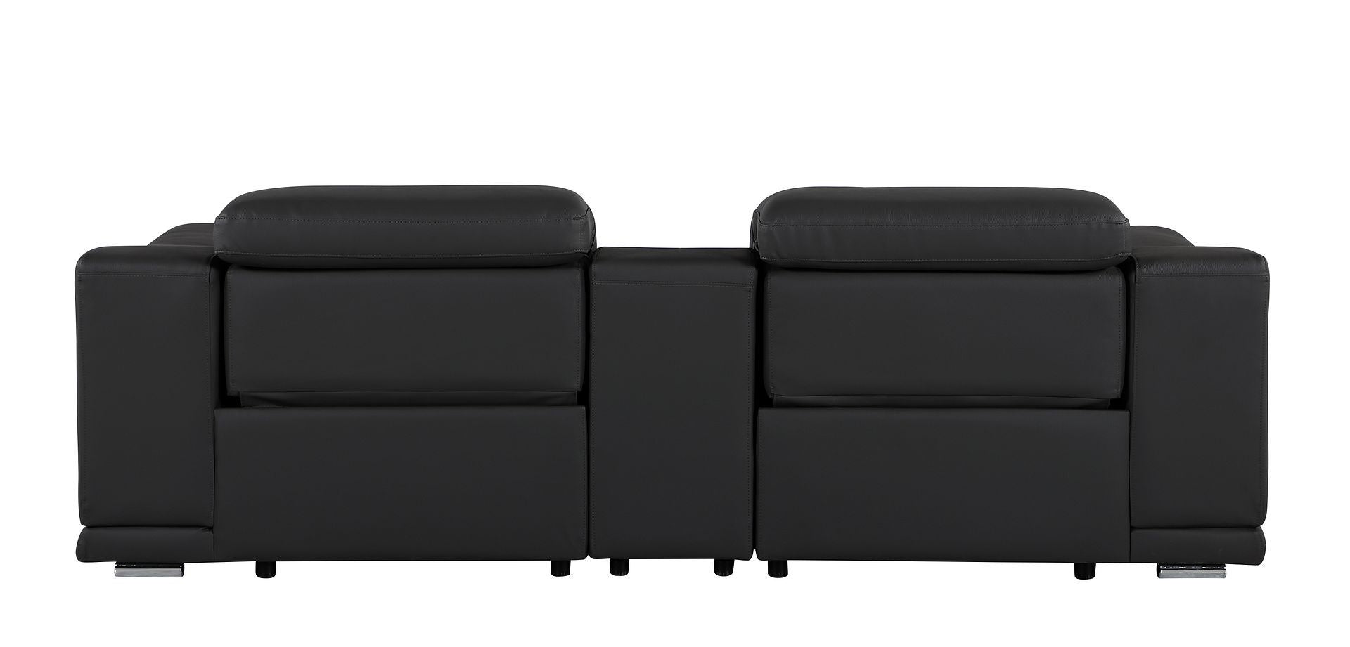 9762 - 3-Piece Modular Power Reclining Console Loveseat With 2 Power Recliners In