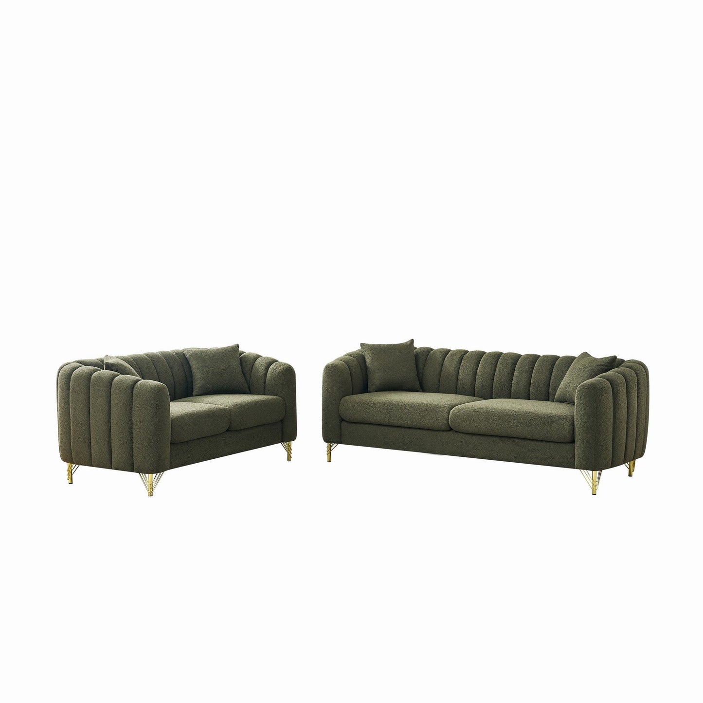 Oversized Sofa, Deep Tufted Couch