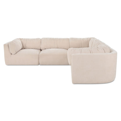 Matina - Classic L Modular Sectional - Oatmeal