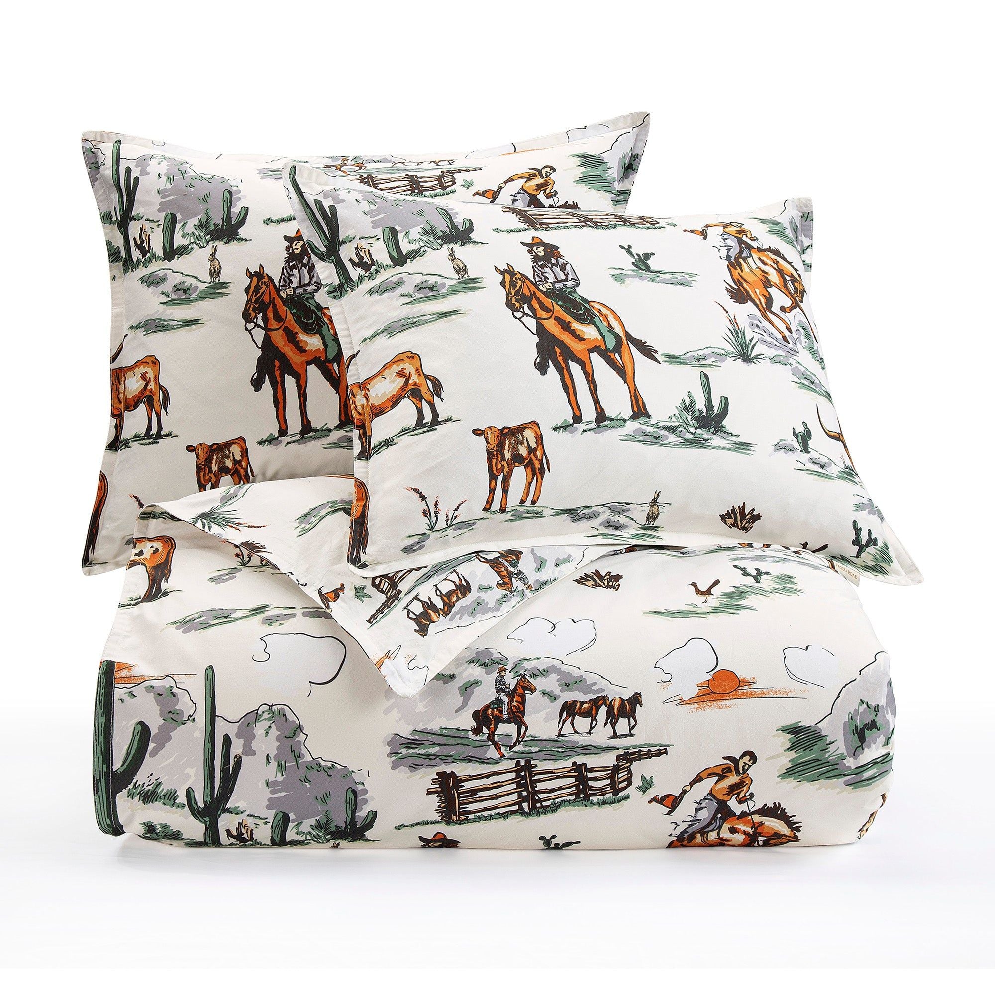 Ranch Life - Twin Reversible Comforter Set (Set of 2) - Duffle Bag