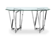 Lenox Square - Rectangular Sofa Table - Chrome