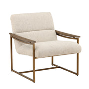 Rue - Occasional Chair - Barley Cream And Brown