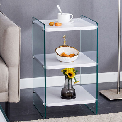 Modern 3 Layer Bedside Cabinet With Storage Function