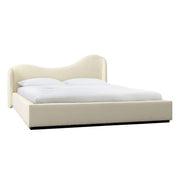 Louisa - King Bed - Ivory