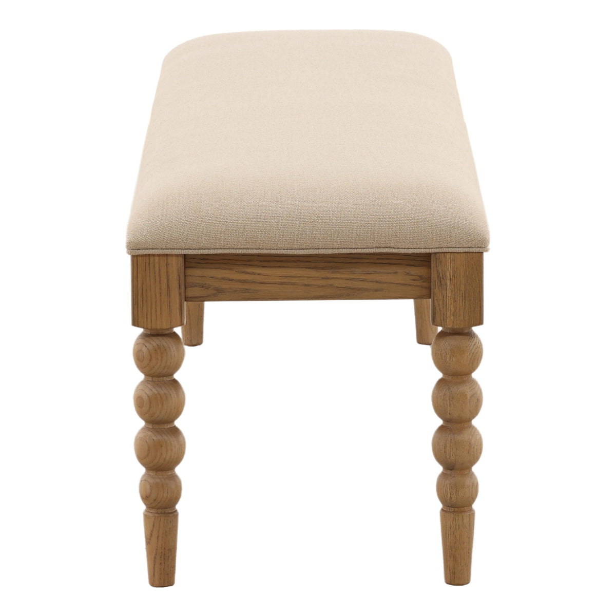 Marcellina - Bench - Beige And Natural