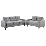 Harvey - Track Arm Tufted Sofa Set