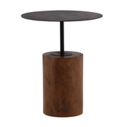 Arlo - Side Table - Brown And Black