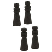 Irondale - Candle Holder (Set of 4) - Dark Gray