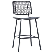 Manalo - Outdoor Counter Stool - Black And Black