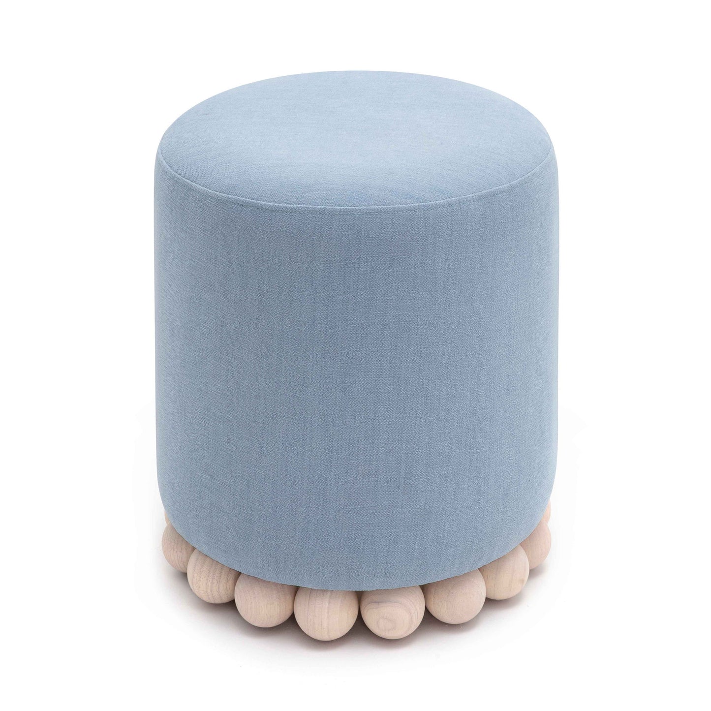 Dex - Upcycled Fabric Ottoman