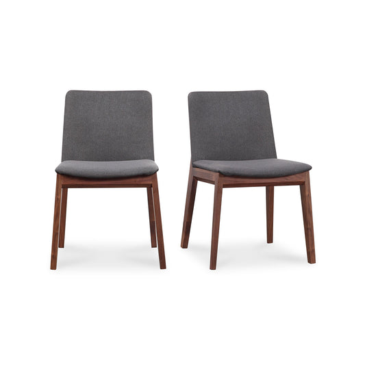 Deco - Dining Chair (Set of 2) - Dark Gray