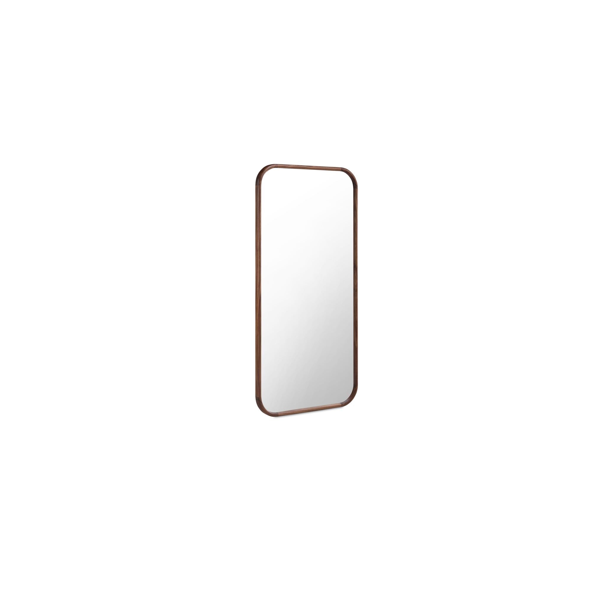 Kai - Floor Mirror - Walnut