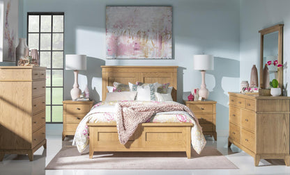 Today's Traditions - Twin Panel Footboard With Slats - Natural Hickory