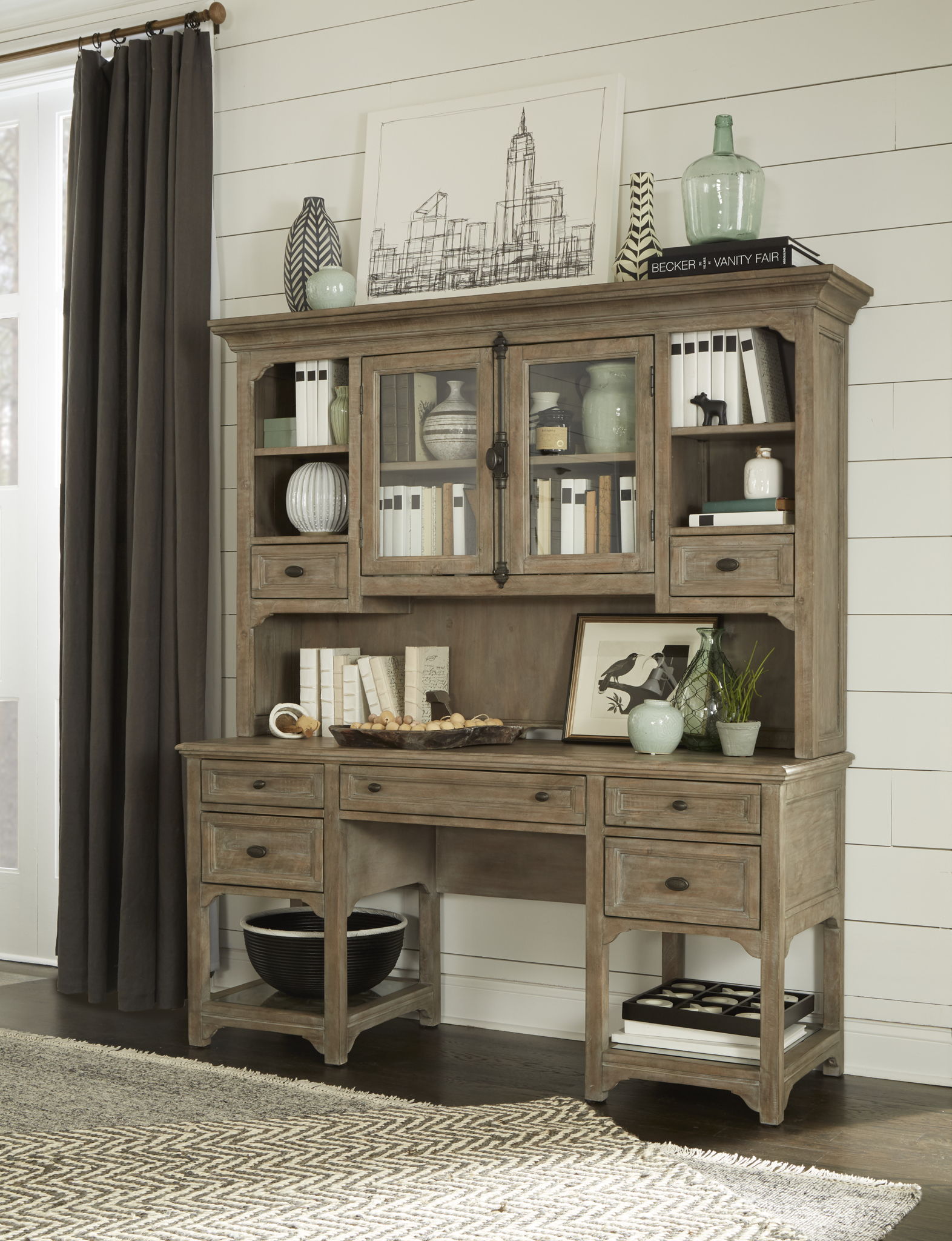 Tinley Park - Desk - Dove Tail Gray
