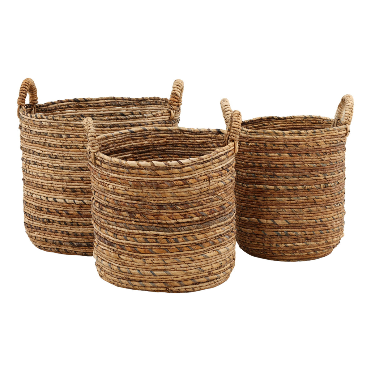 Milos - Basket (Set of 3) - Natural