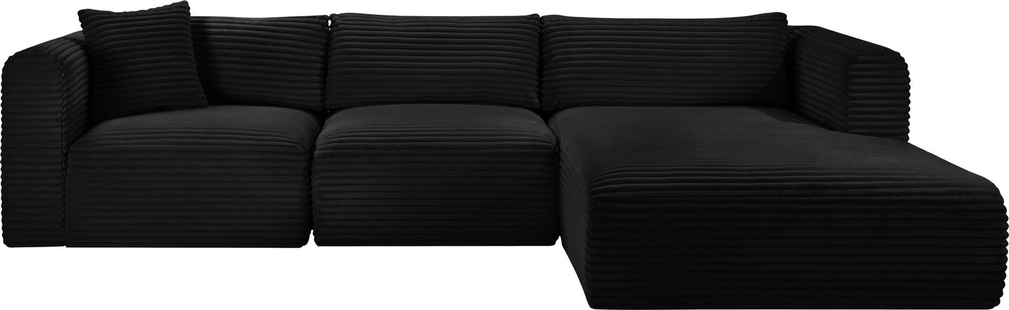 Shaggy - 3 Piece Modular Sectional