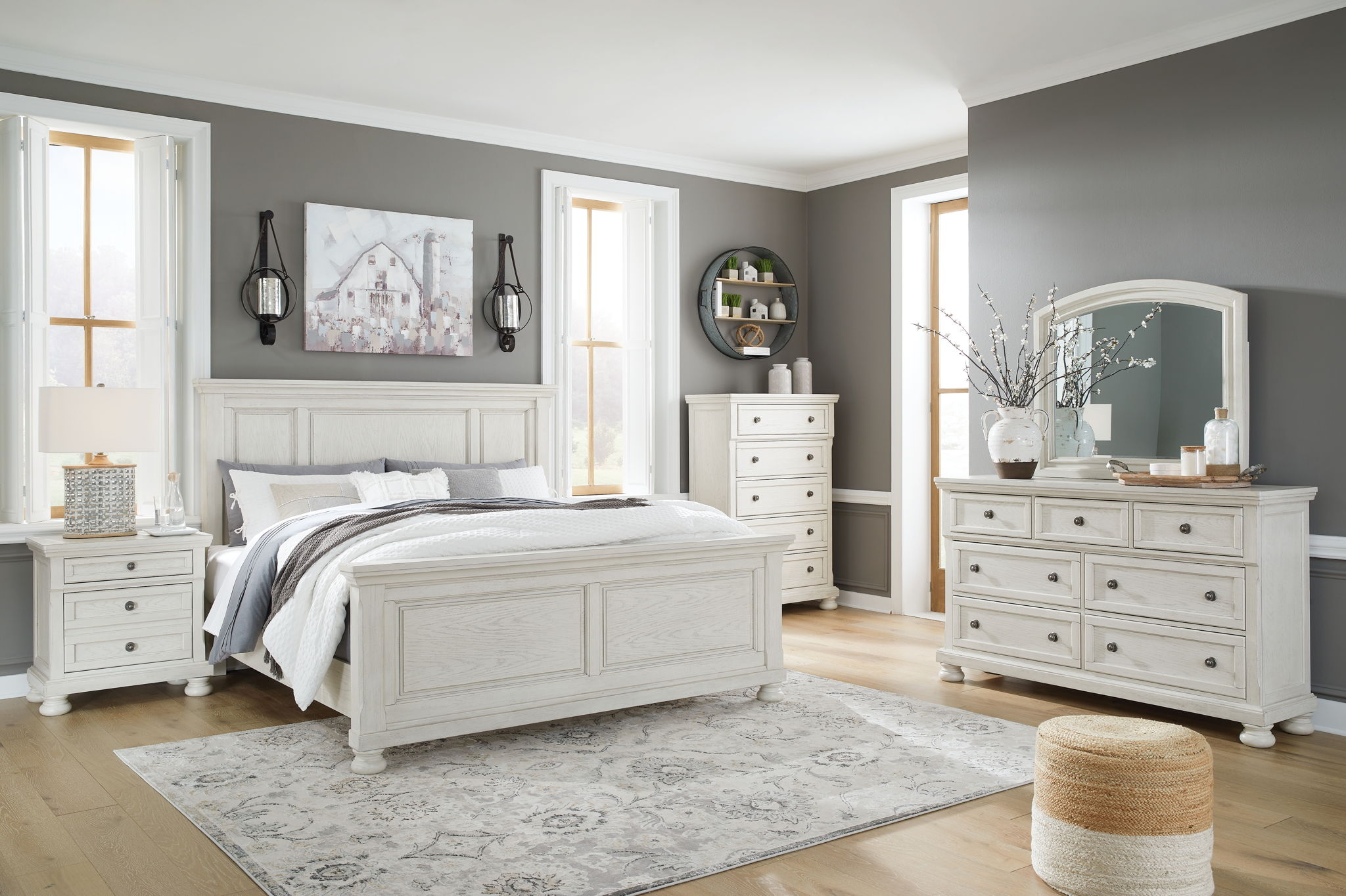 Robbinsdale - Panel Bedroom Set - Thumbnail 2