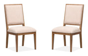 Marcel - Upholstered Side Chair (Set of 2) - Harvest Brown