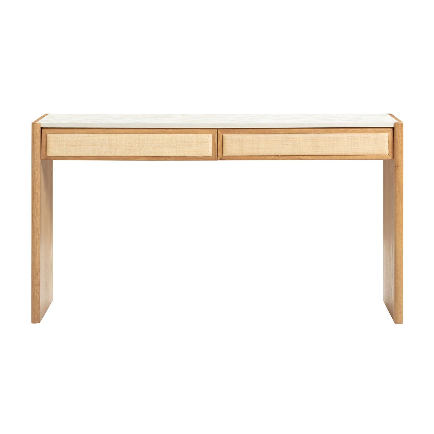 Paige - Console/Desk - Natural Oak