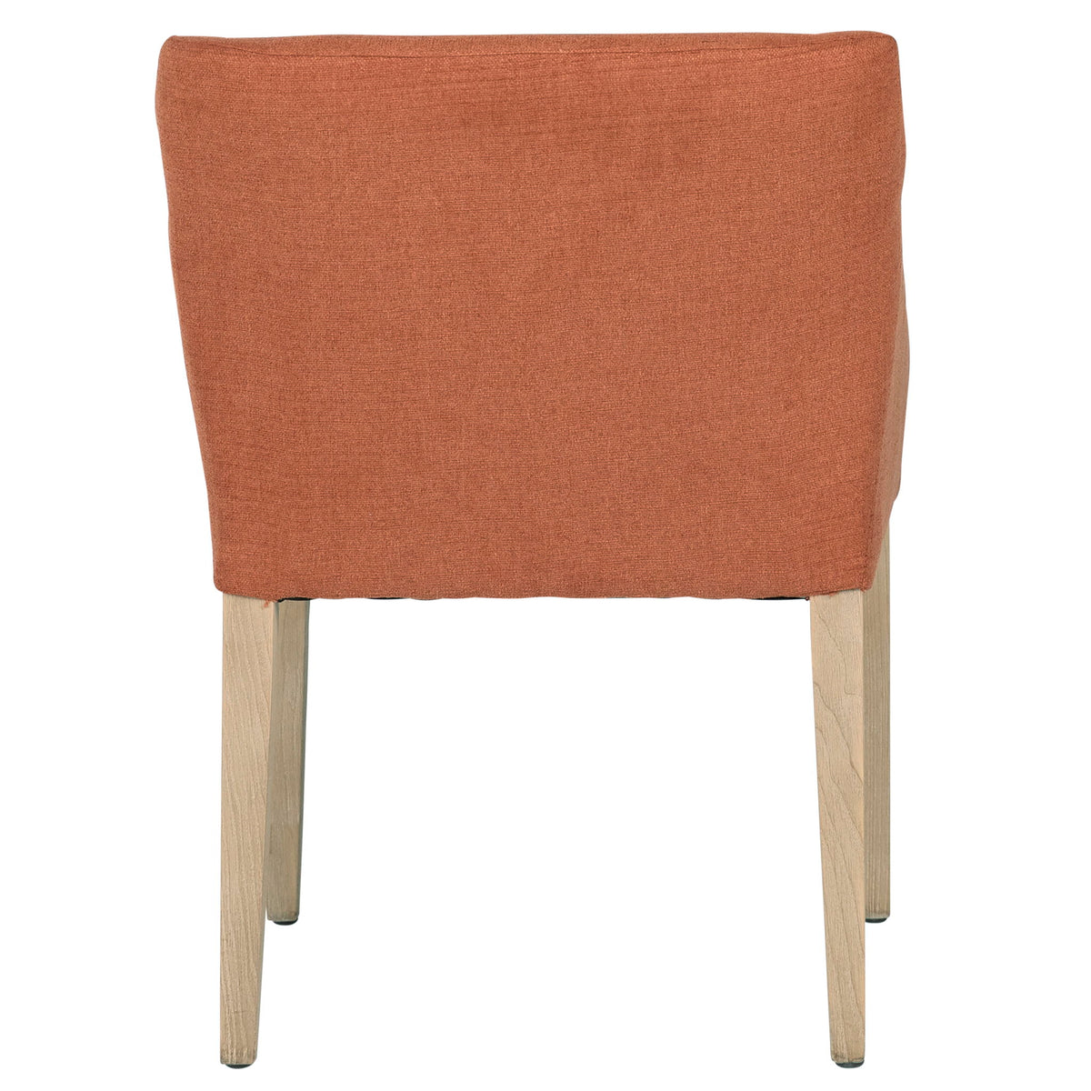 Elvie - Dining Chair - Burnt Terracota And Natural