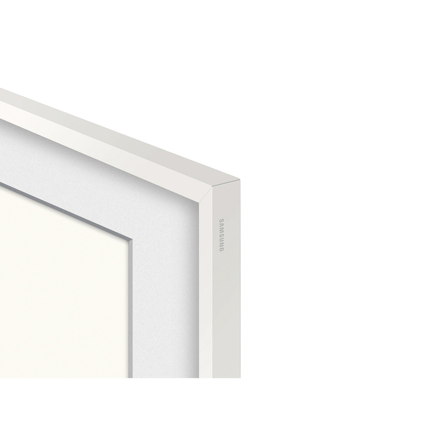 Samsung - 55" 2021 The Frame Bezel (Modern) - White