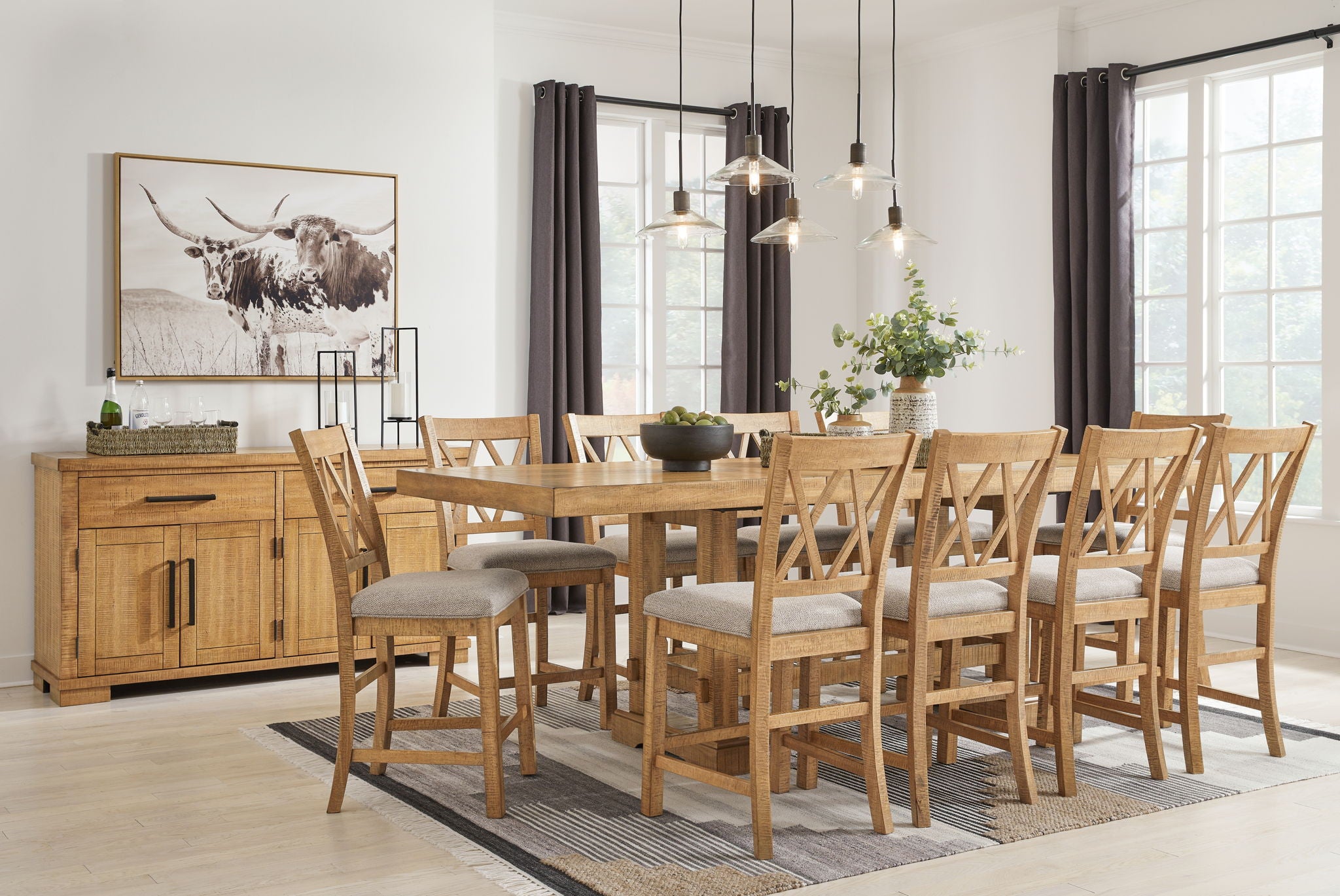 Havonplane Counter Dining Set