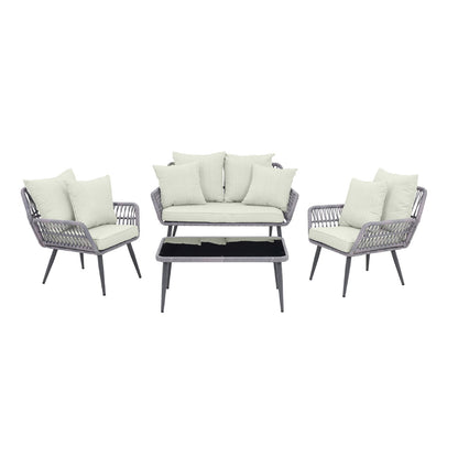 Portofino - 4 Piece Outdoor Conversation Set
