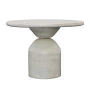 Domingo - Dining Table - Whitewash With Gray Undertones